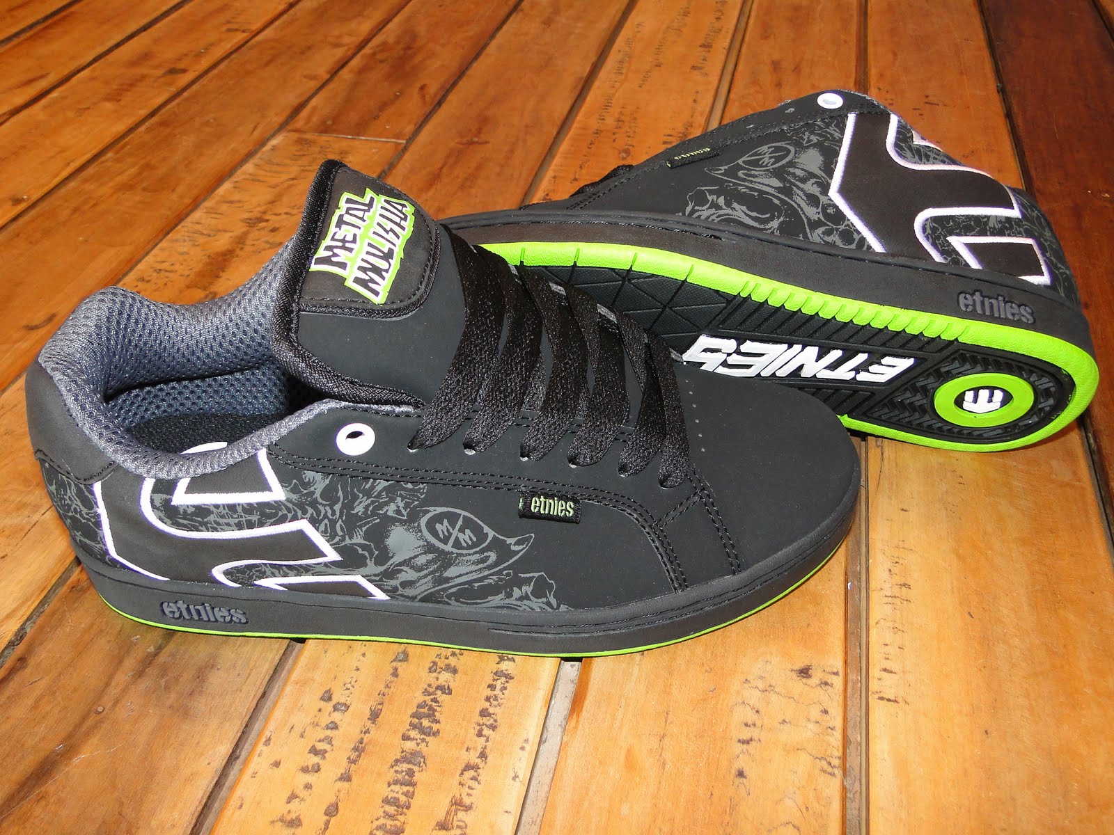 tenis etnies metal mulisha