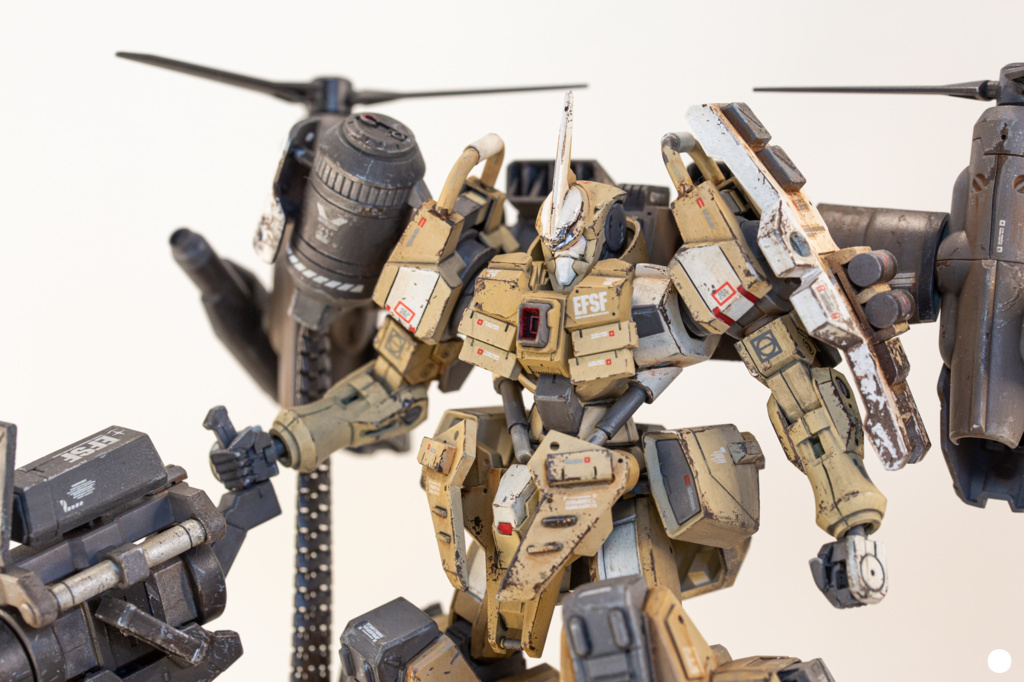Custom Build Hg 1 144 Striker Gn X Desert Unicorn Gundam Kits Collection News And Reviews