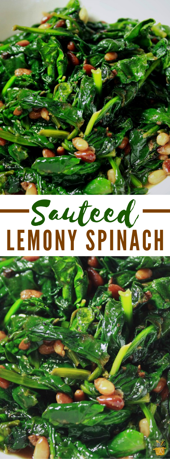 LEMON SAUTÉED SPINACH #vegetarian #veggies LEMON SAUTÉED SPINACH #vegetarian #veggies