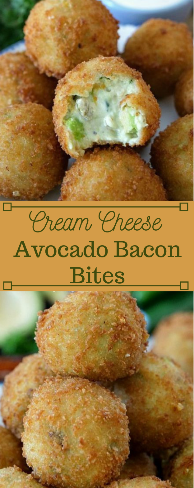 CREAM CHEESE AVOCADO BACON BITES #bacon #avocado #diet #whole30 #dinner