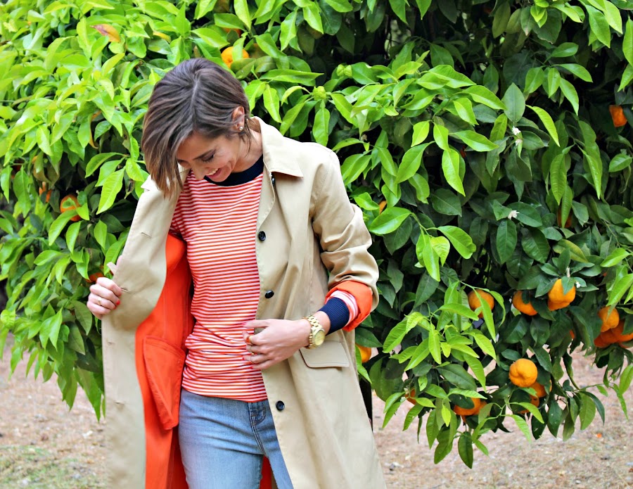 Fitness And Chicness-Orange Stripes-1