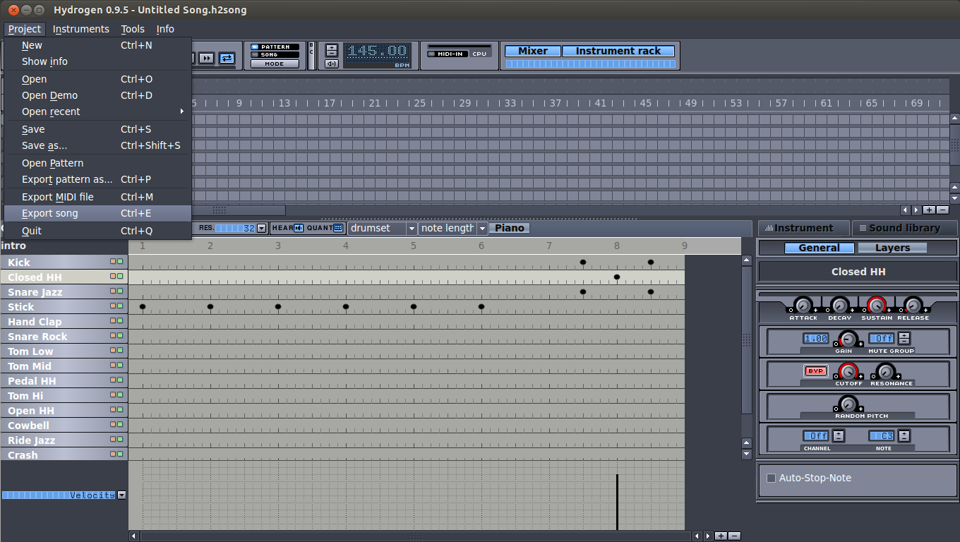 Экспорт песня