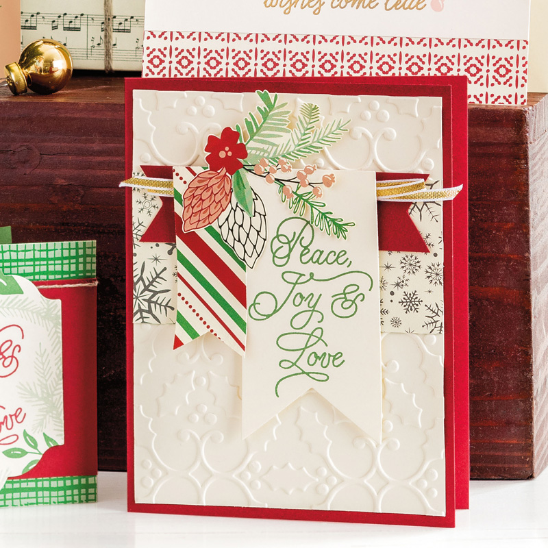 Cheryl *Star Dust Stamper* Holly Textured Impressions Embossing Folder