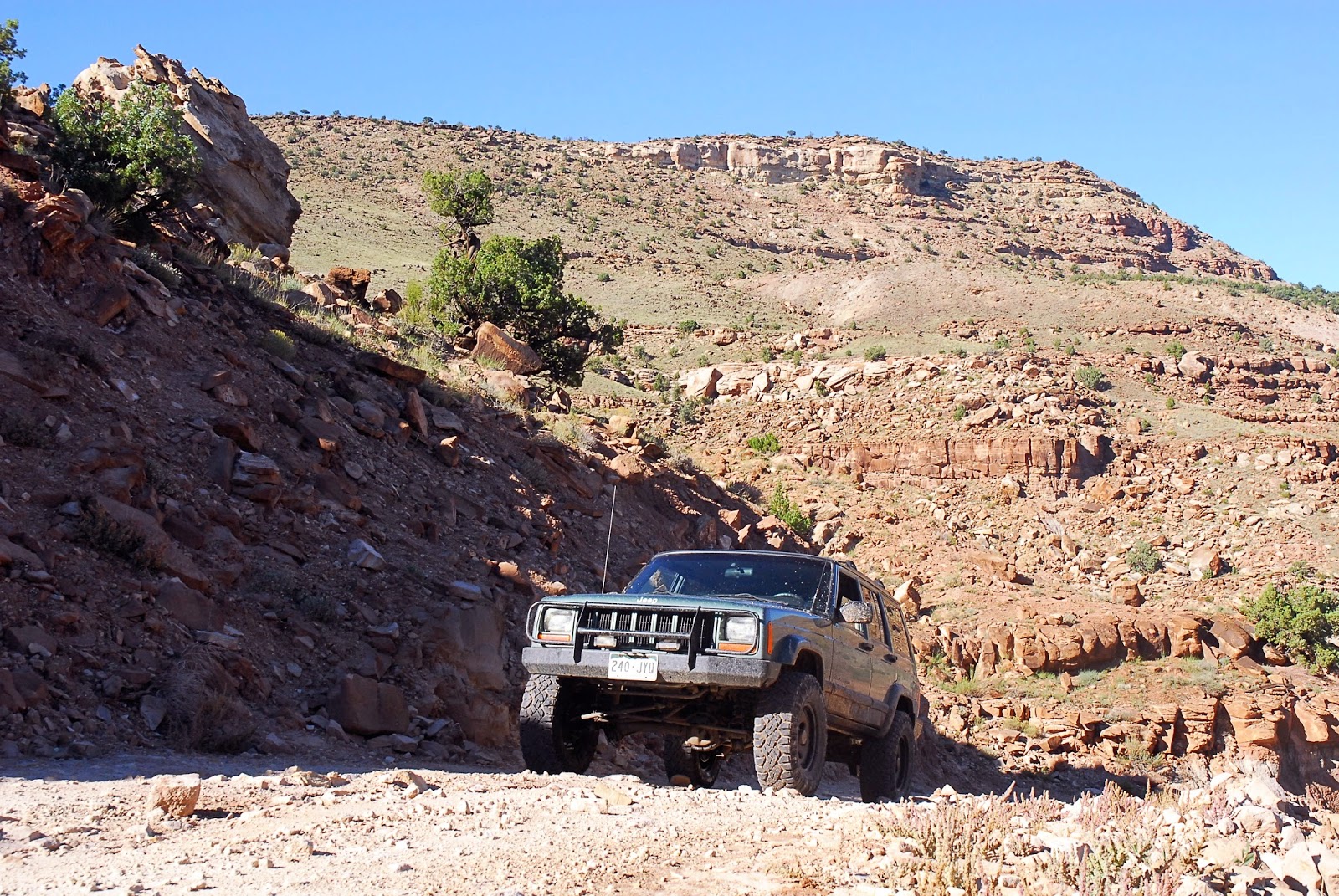 Carl's Jeeping Trips Dry Mesa Jeep Road