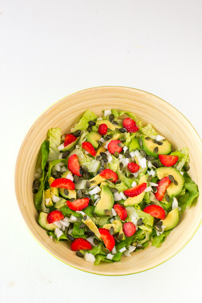 Spring salad | danceofstoves.com #salad Spring salad | danceofstoves.com #salad