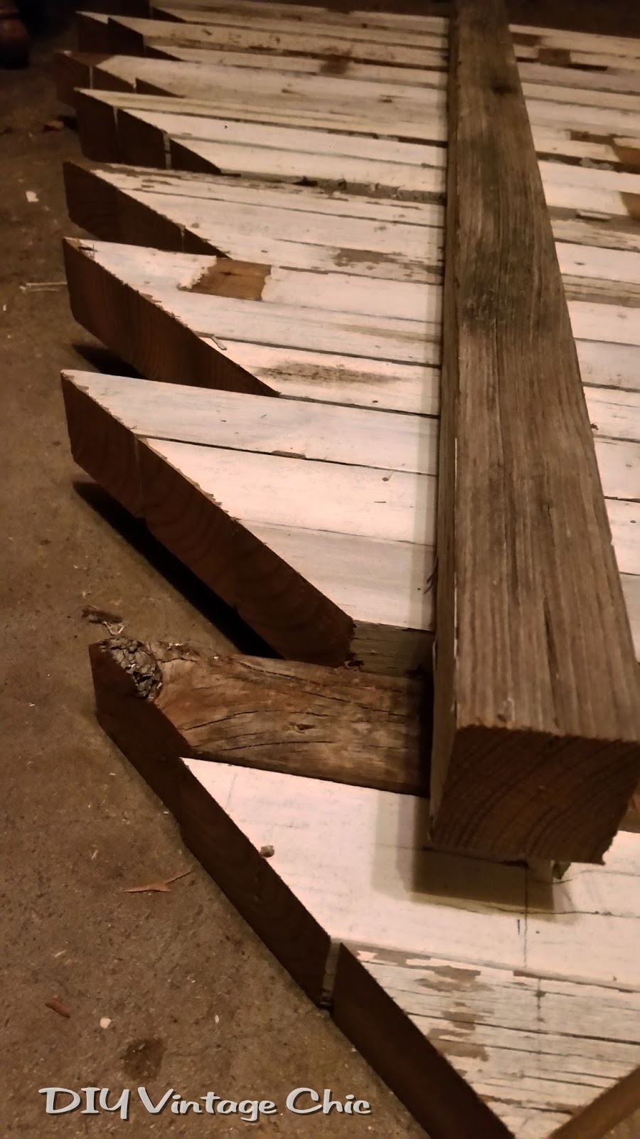 Reclaimed Wood Christmas Tree