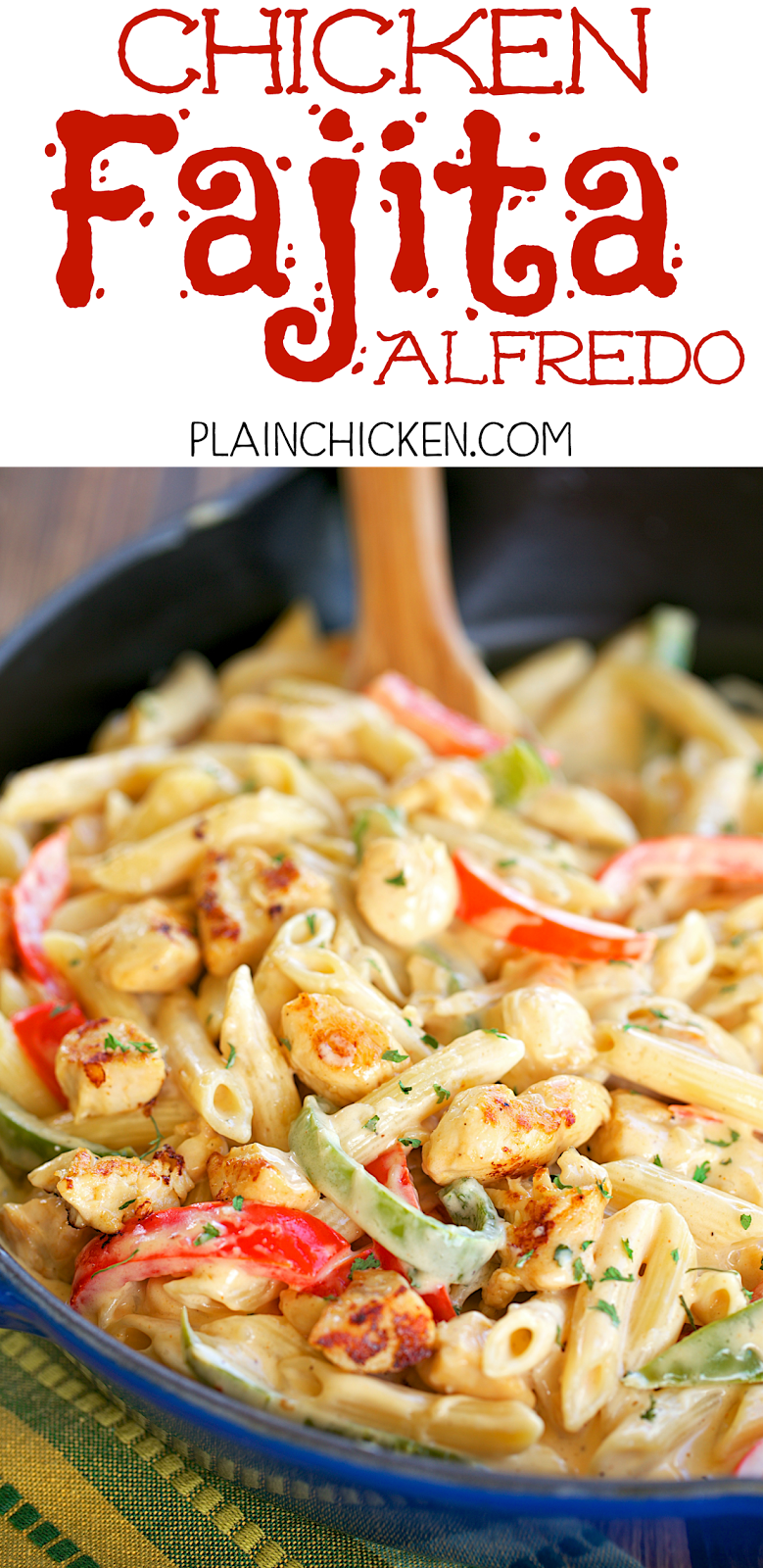 Chicken Fajita Alfredo Plain Chicken®