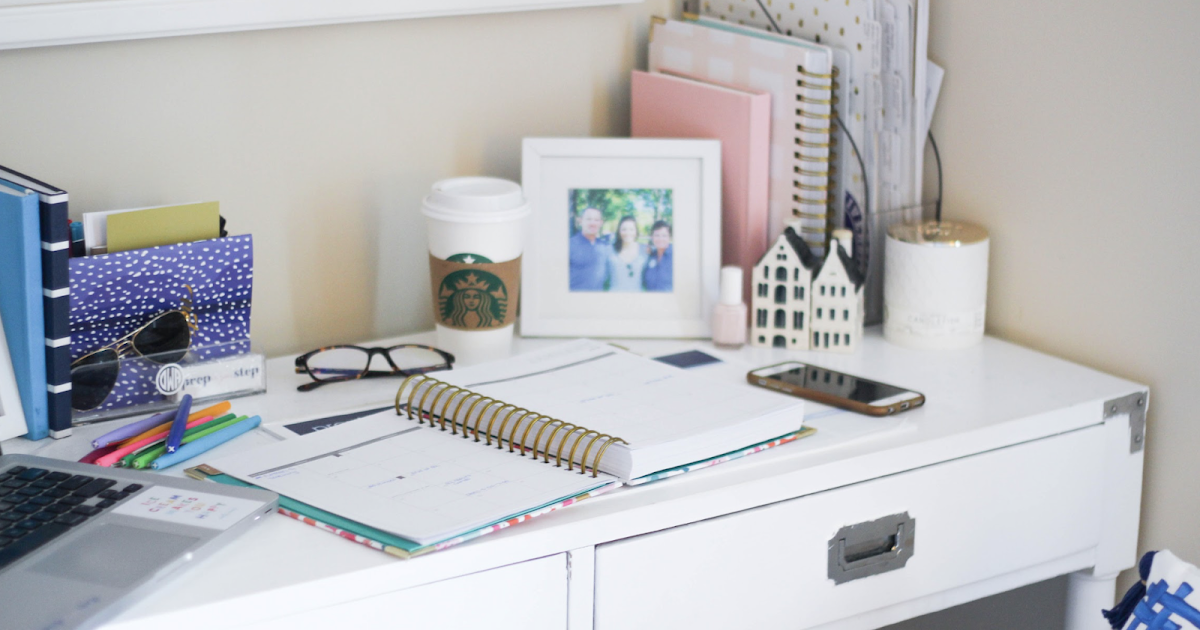 Prep In Your Step Cute Desk And School Supplies
