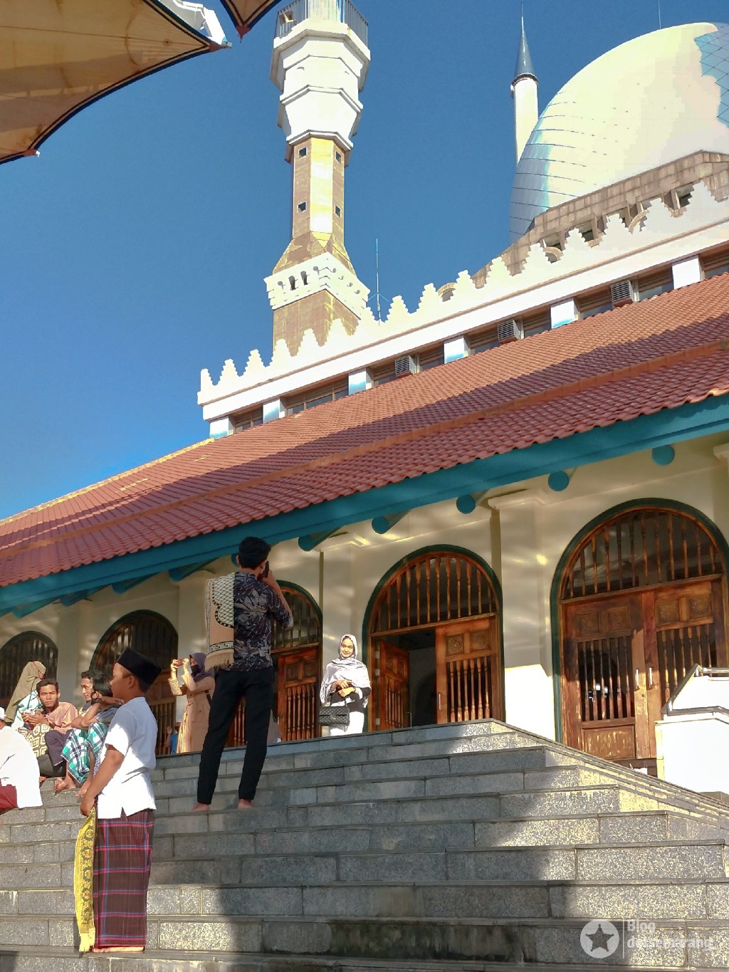 Foto : Salat Idul Adha di Masjid Agung Jawa Tengah Tahun 2020