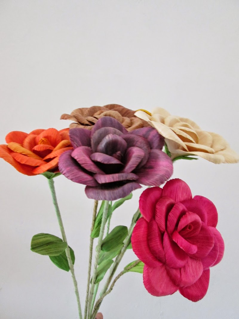 15+ Kerajinan Bunga Mawar Dari Kulit Jagung, Info Baru!