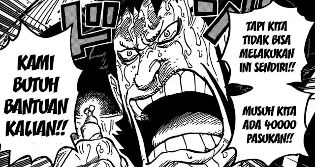 Manga One Piece 959: Spoiler Bocor! Law Memindahkan Pasukan Luffy?!