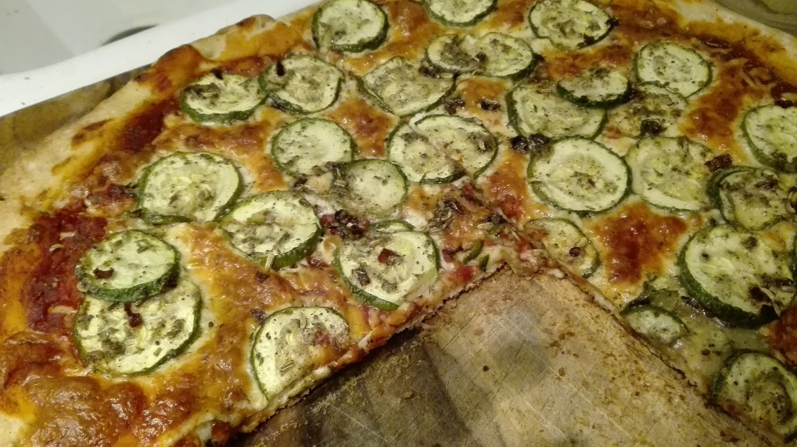Zucchini “Pepperoni” Pizza Recipe Zucchinironi Recipe