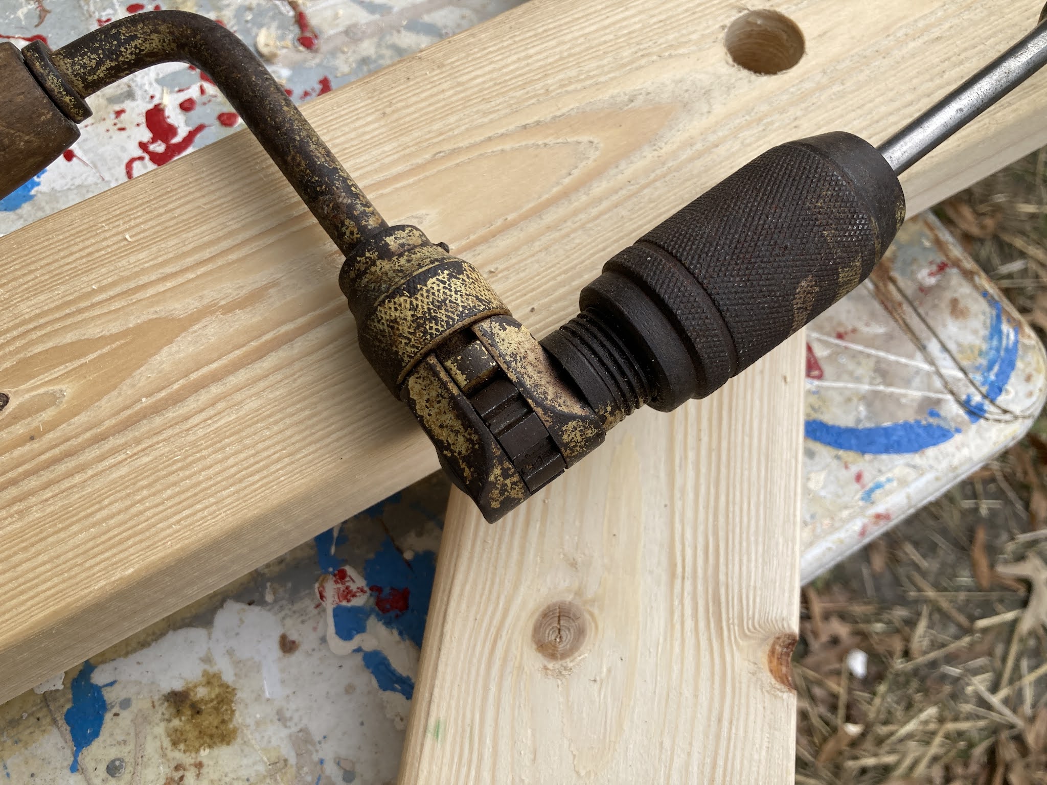 Small Boat Restoration Tuesday Tool Of The Week Ratcheting Brace with