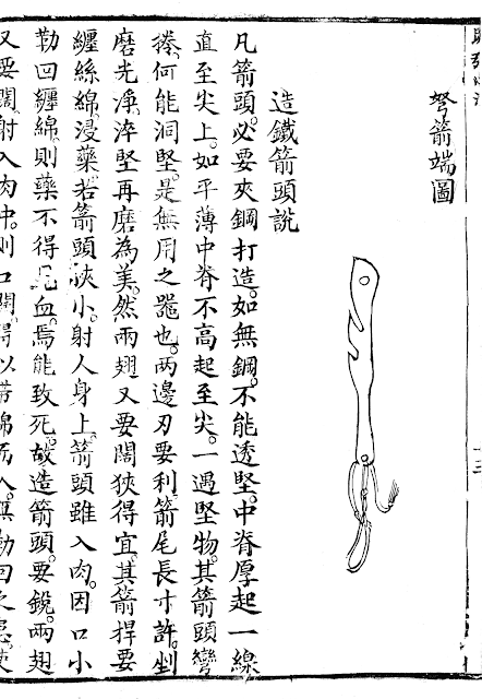 Ming Chinese Crossbow Bolt Straightener