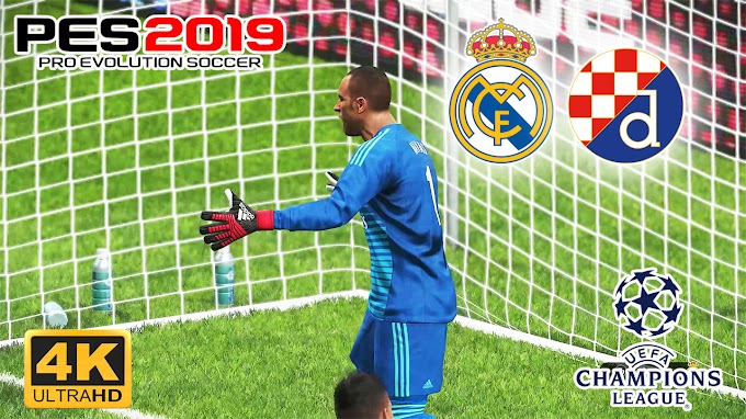 PES 2019 | Real Madrid vs Dinamo Zagreb | UEFA Champion League | PC GamePlaySSS