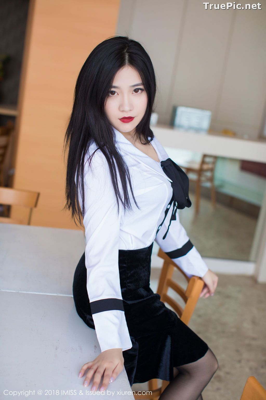 Image IMISS Vol.239 - Chinese Model - Sabrina (Xu Nuo 许诺) - Office Girl - TruePic.net - Picture-16