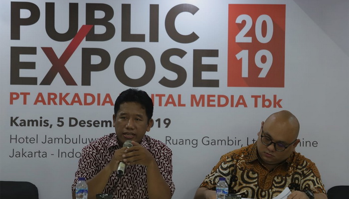 Optimis Sambut 2020, Arkadia Digital Media Paparkan Kinerja Membanggakan