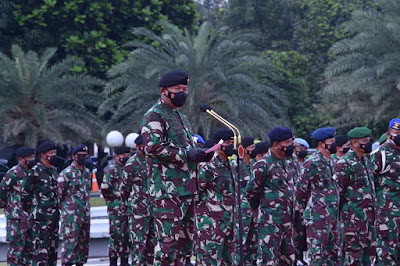 Kasum TNI Pimpin Upacara Gelar Operasi Gaktib dan Yustisi POM TNI