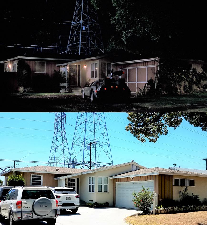 Then & Now Movie Locations: Back to the Future Part II