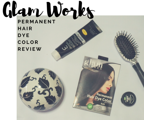 Teyjin Review Glam Works Permanent Hair Dye Color Review