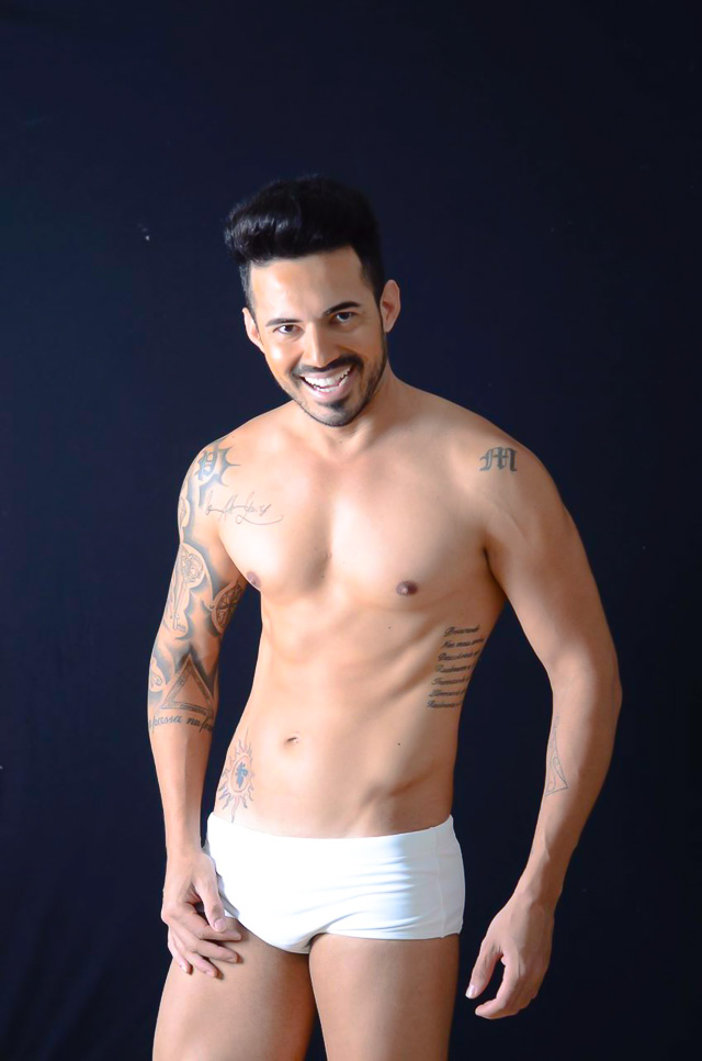 Matheus Gouveia, Mister Brasil Top Universo 2015, posa para ensaio sensual. Foto: Gleisi Serra/Renato Cipriano - Divulgação