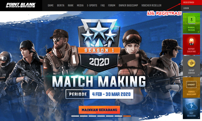 Cara Daftar Akun Point Blank Pb Zepetto Indonesia Mas Rudi