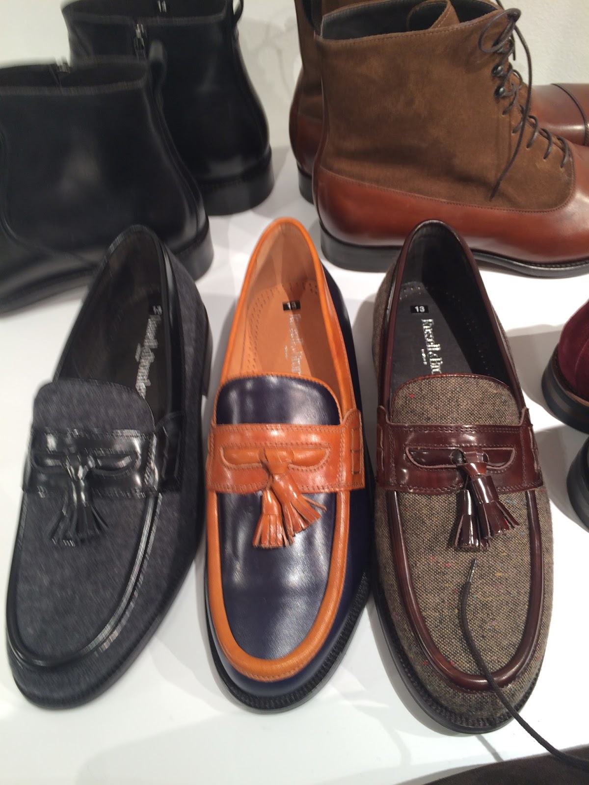 men's styling: Russell & Bromley AW15 mens collection