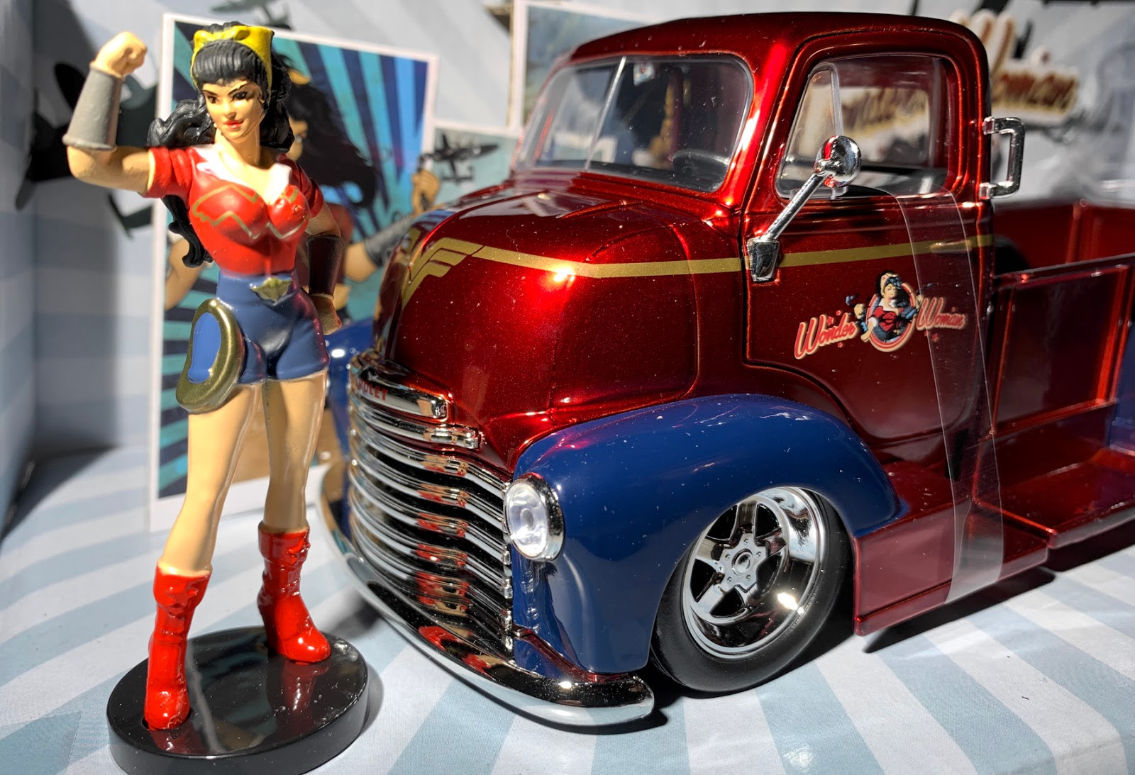 wonder woman car toy