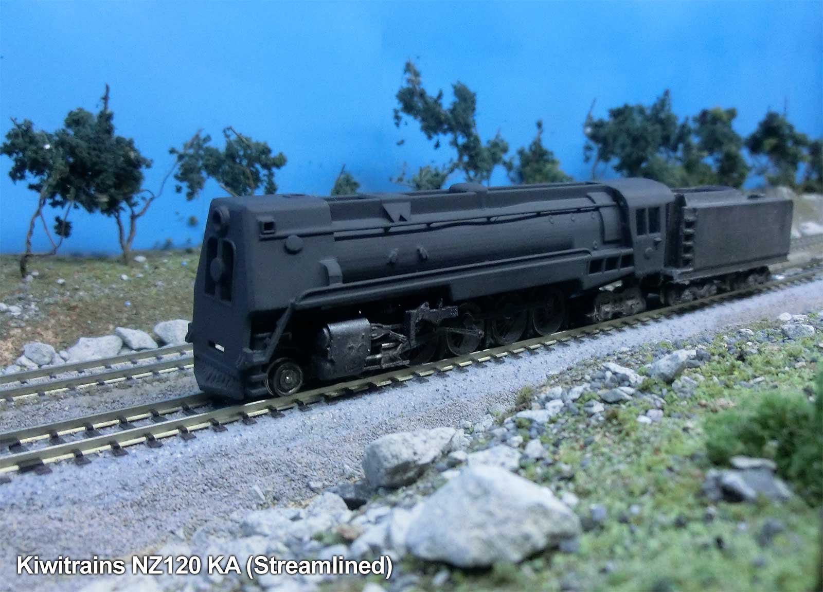 New Zealand Railway Models (Kiwi Trains) NZ120 Streamlined Ka