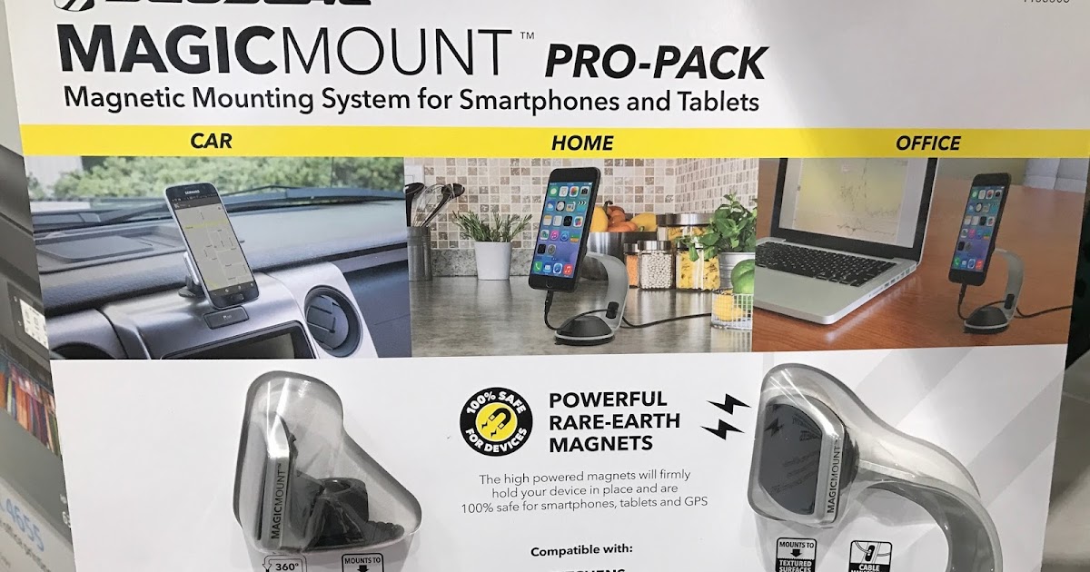 Scosche Magic Mount ProPack Mounting System for Smartphones