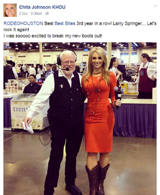 THE APPRECIATION OF BOOTED NEWS WOMEN BLOG : chita johnson