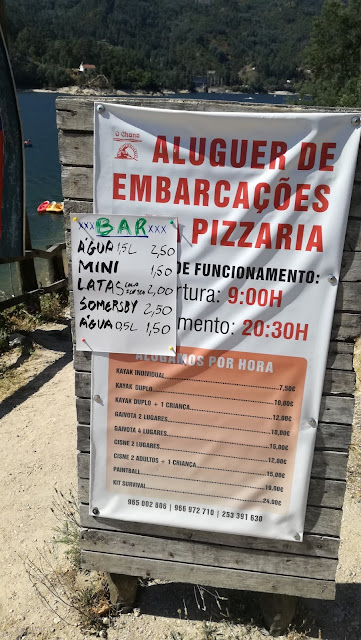 Aluguer de embarcações - Preços