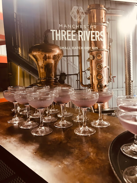 Manchester three rivers aviation gin cocktail - heaven in a glass