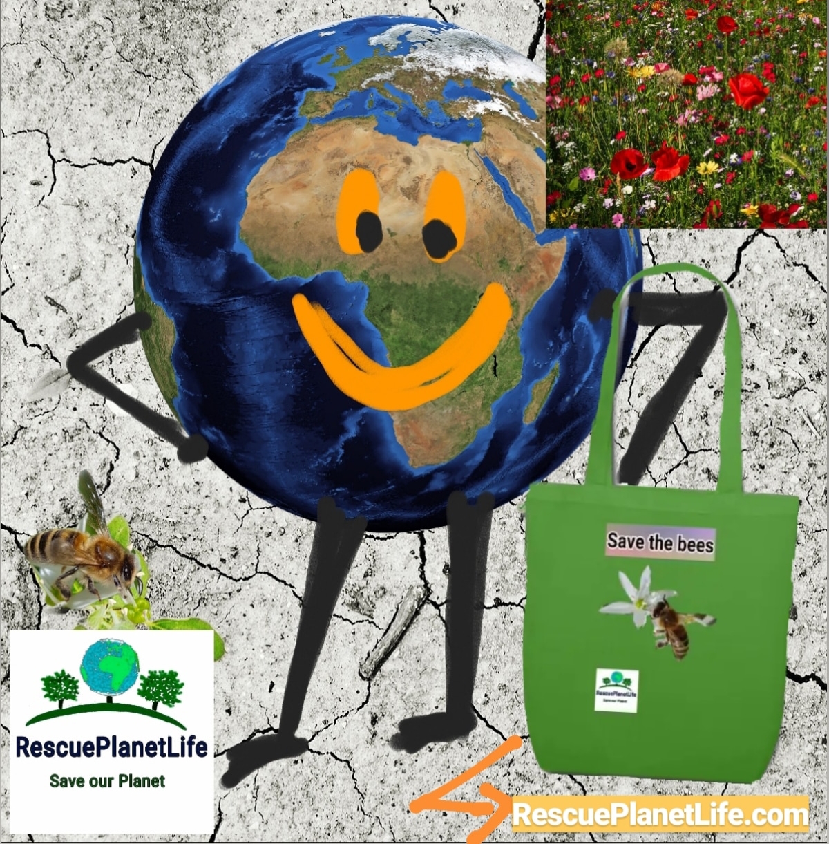 RescuePlanetLife - For Nature / Wildlife : Ökologischen Fussabdruck ...