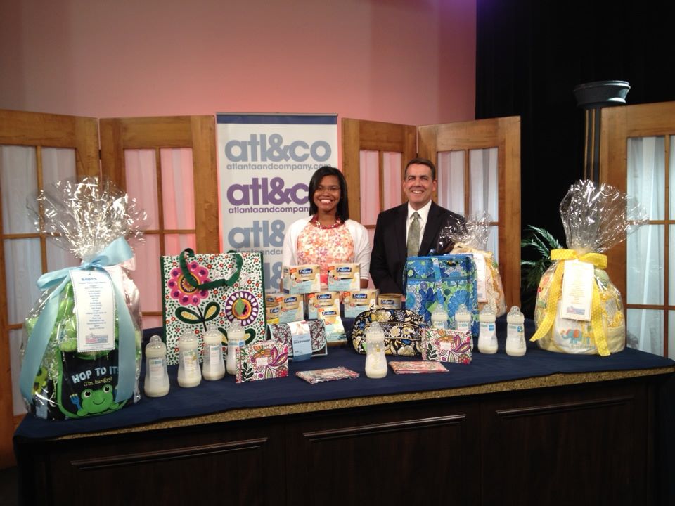 Sojourner Marable Grimmett LIVE on Atlanta & Company Baby Shower