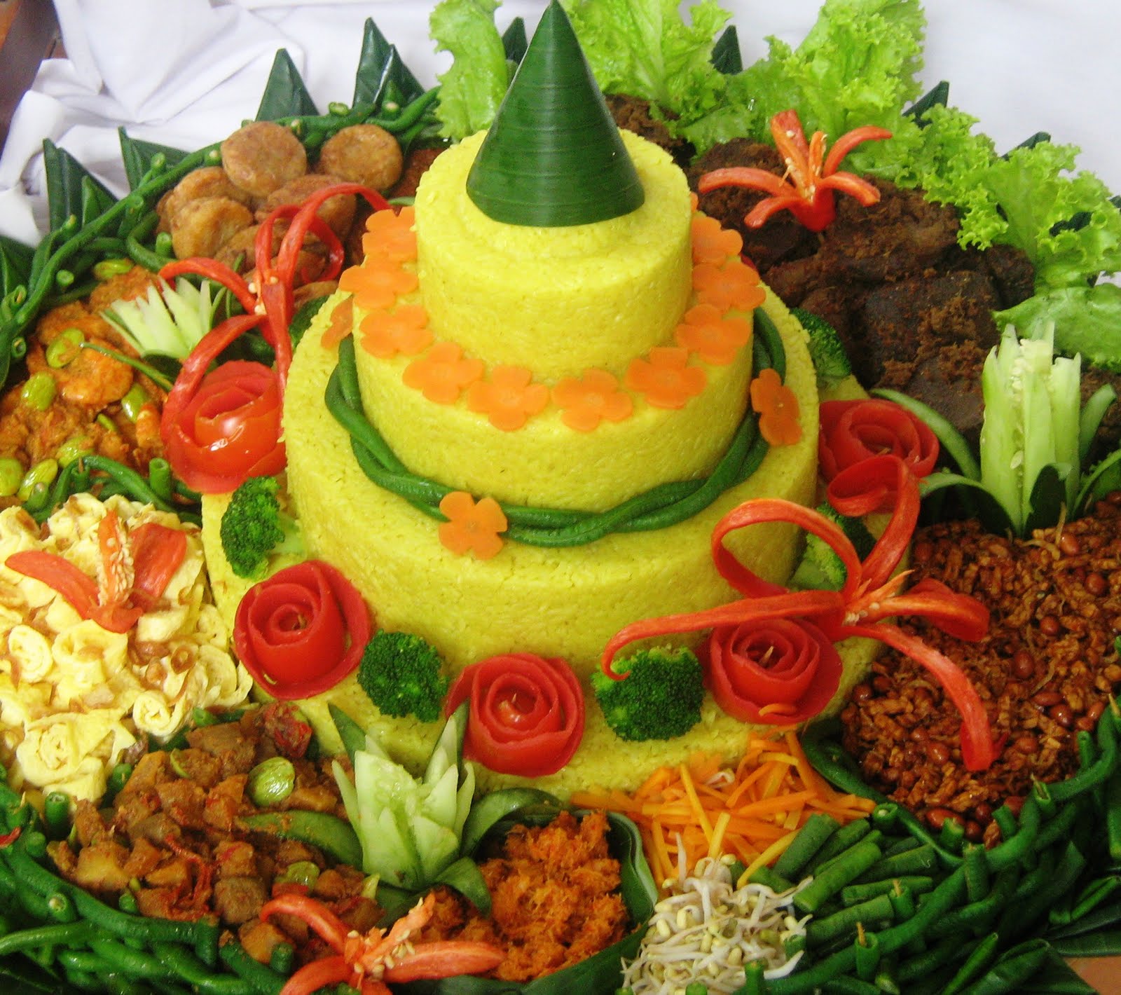 Inilah Resep Nasi  Kuning  Tumpeng yang Enak dan Lezat 