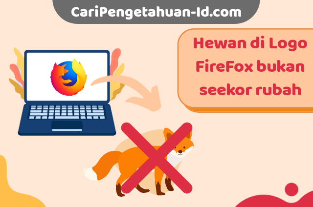 Hewan di Logo FireFox adalah panda merah