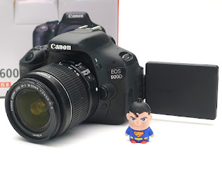 Kamera DSLR Canon 600D Fullset Di malang