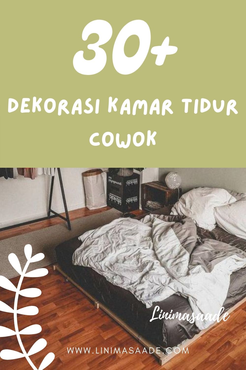 30 Inspirasi Dekorasi Kamar Tidur Cowok Minimalis Aesthetic