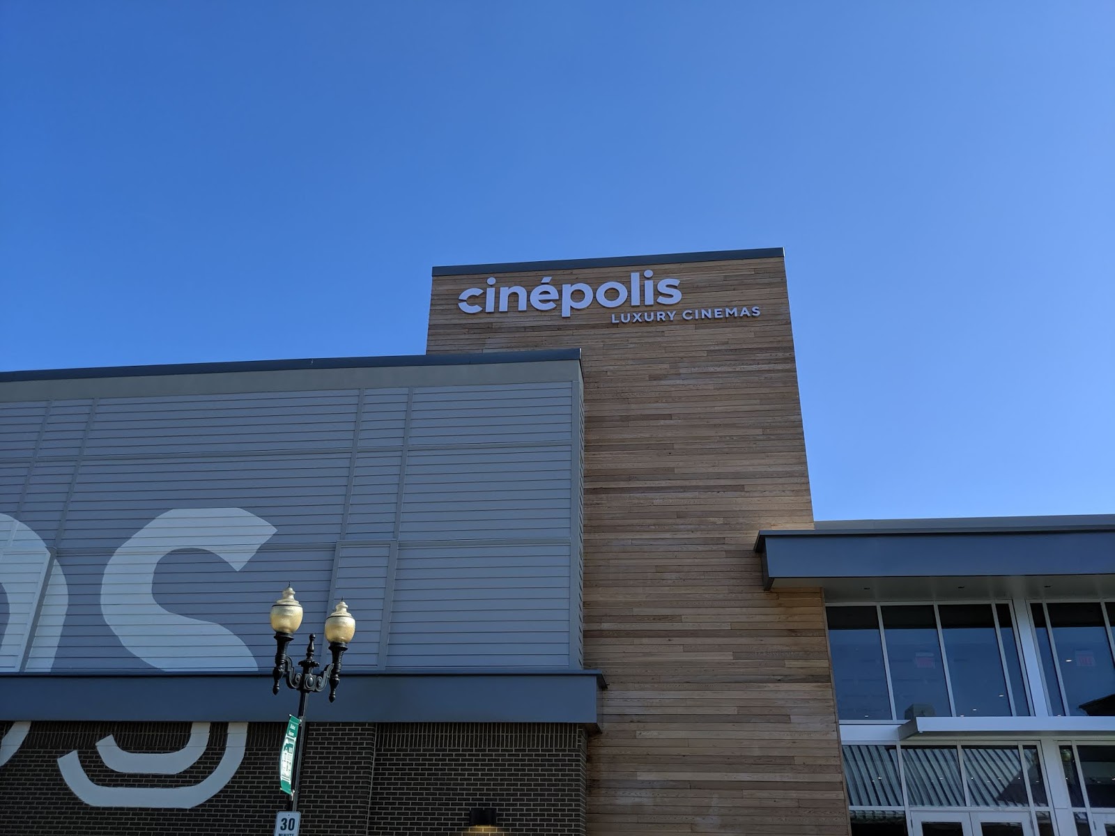 Sam Eig Signage up at Cinepolis and Berries & Bowls + new Kentlands