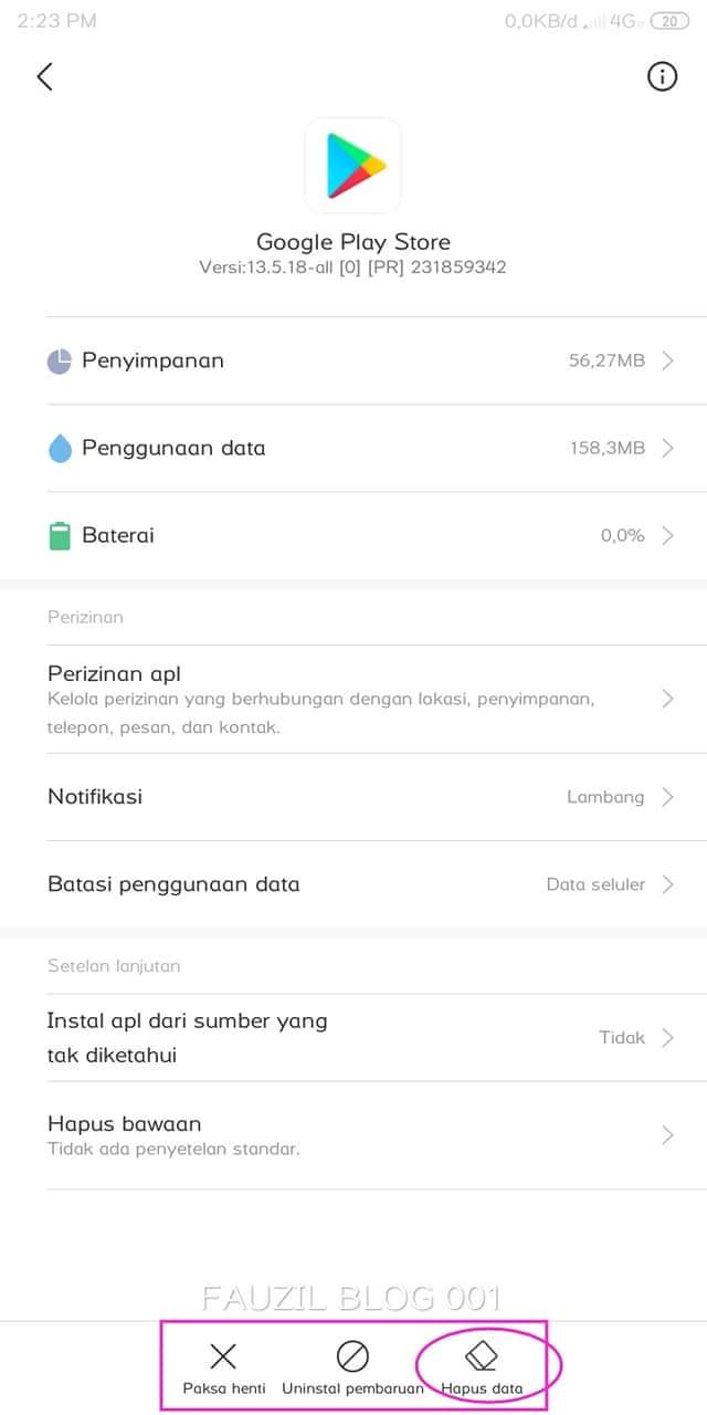 Mengatasi Hp Xiaomi Tidak Bisa Download Aplikasi Instagram Di Playstore Fauzil Blog 001