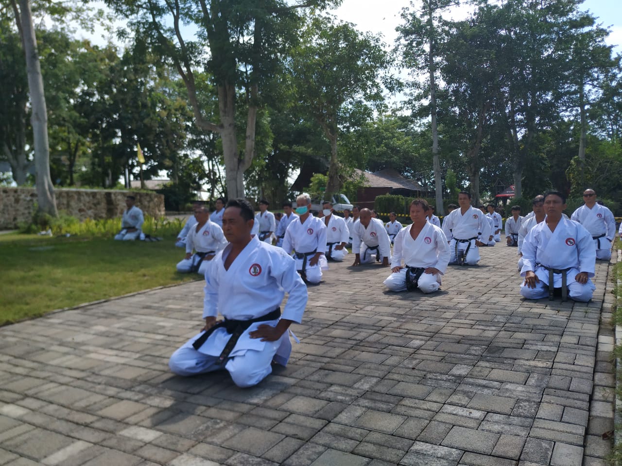 Lemkari Badung Gelar Gashuku dan Ujian DAN di Jimbaran Hub