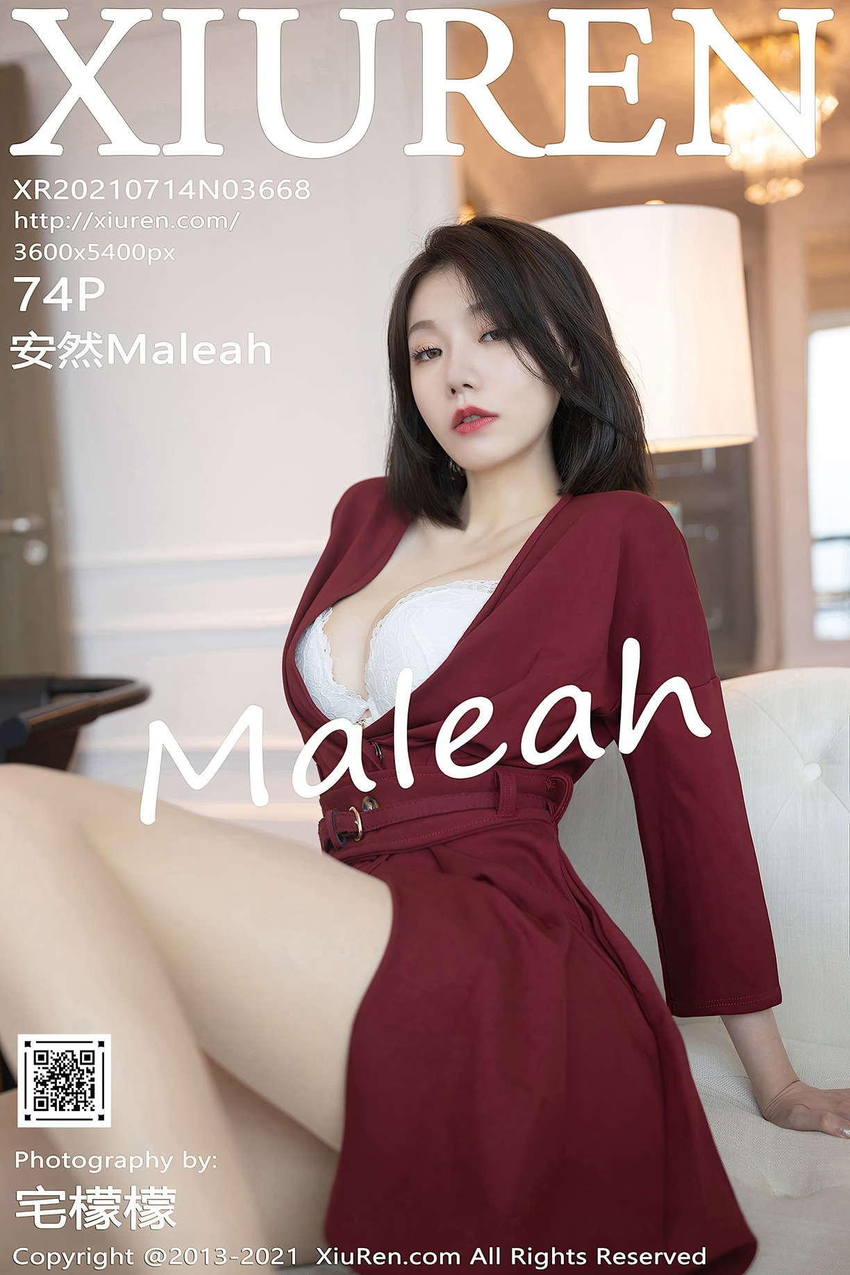 2022.191 – [XiuRen秀人网] NO.3668 安然Maleah