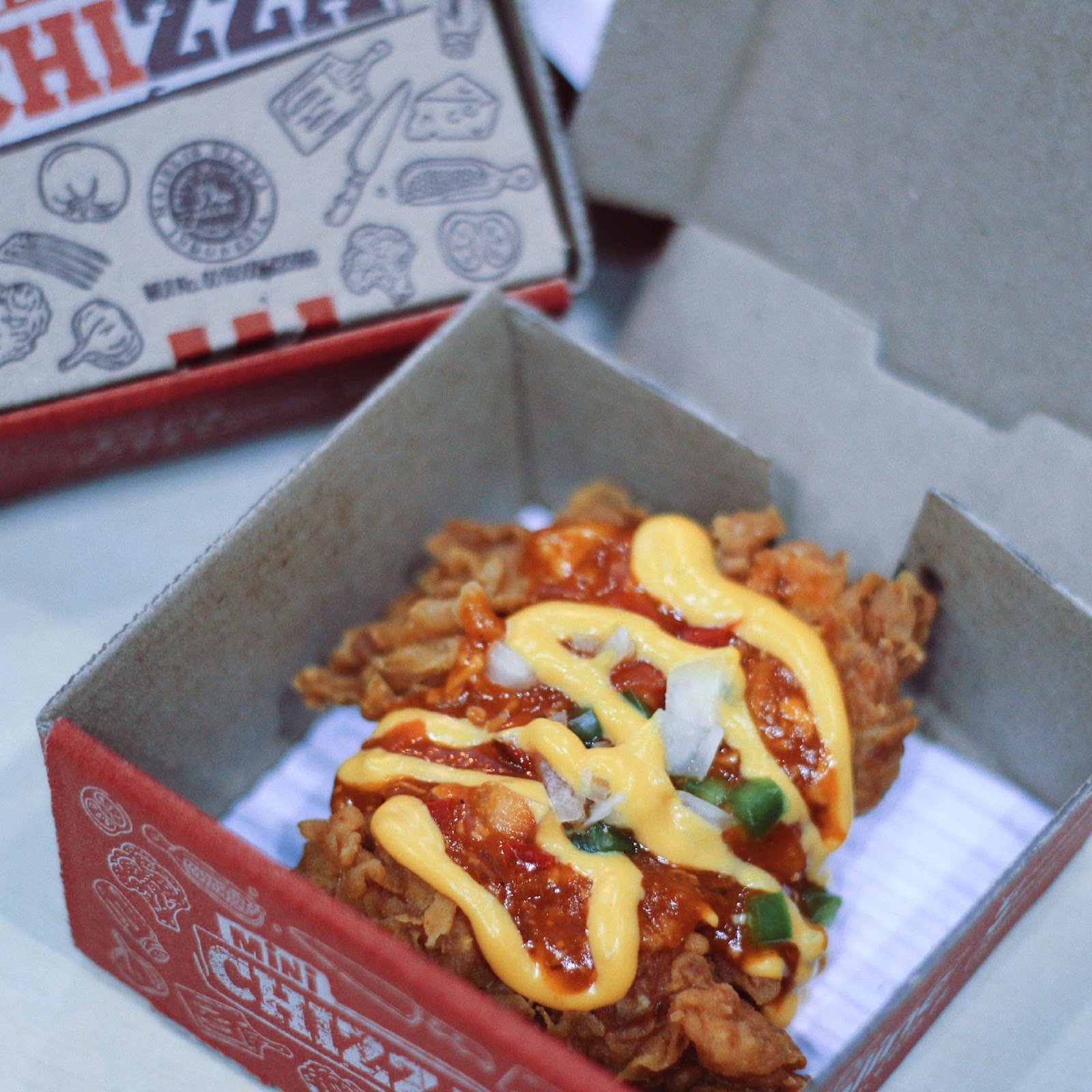 NEW CHICK IN JTOWN KFC MINI CHIZZA