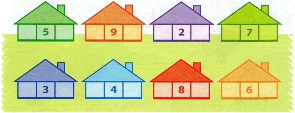 Назови число от 1 до 20. Домики для дошкольников. Назови соседа домики. Домики с цифрами для дошкольников. Домики соседи числа.