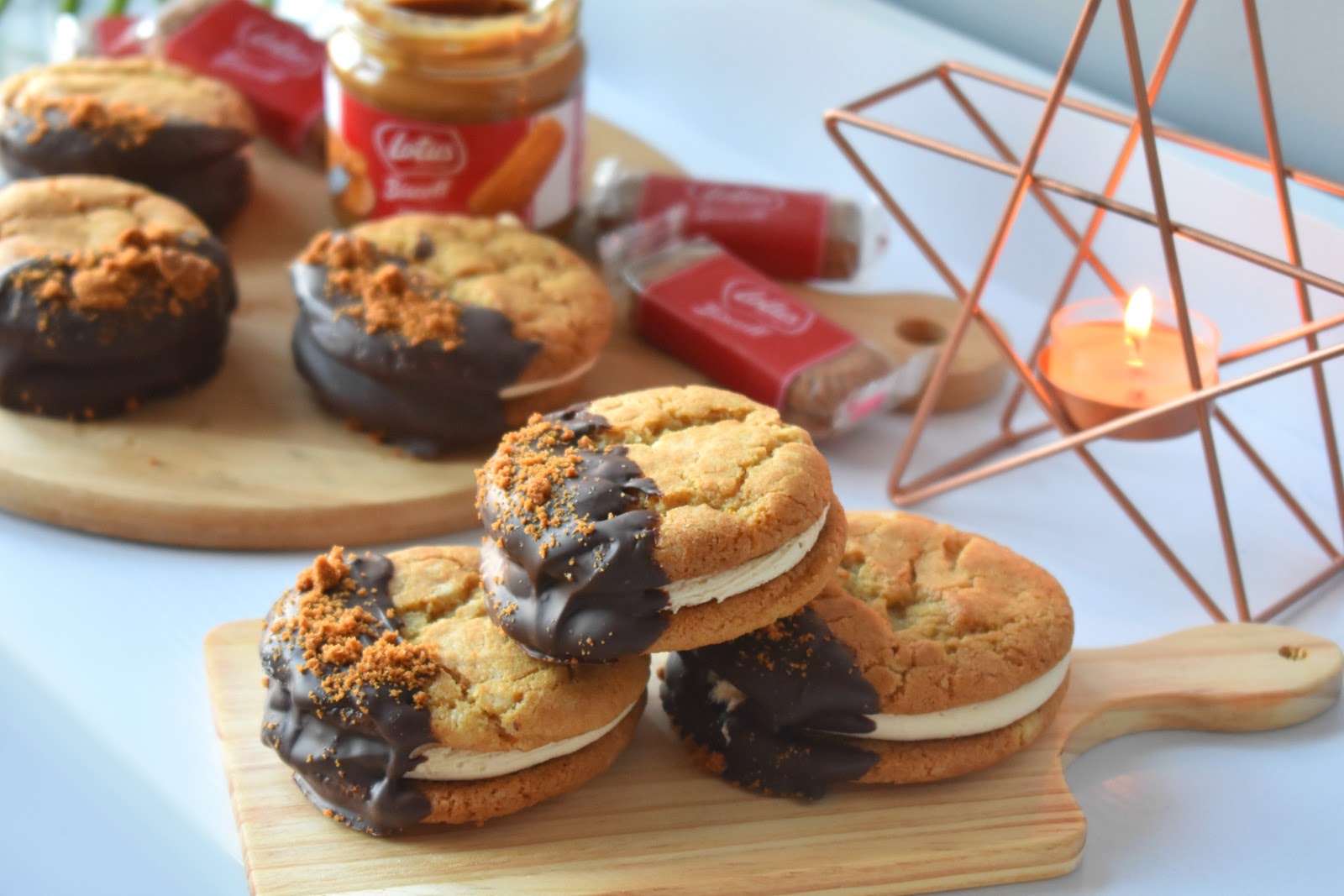 REVIEW: Lotus Biscoff Sandwich Cream Cookies - Junk Banter