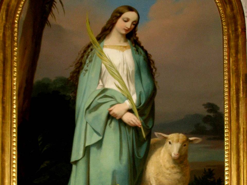 Святая картина. Святая Агнесса Римская. Агнесса Римская мученица. Изображение Святой Агнессы. Святая Агнесса с корзинкой всяких милосердий. Святая картина. Святая Агнесса Римская. Агнесса Римская мученица. Изображение Святой Агнессы. Святая Агнесса с корзинкой всяких милосердий.