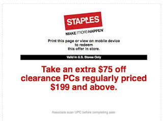 staples Coupons 2018