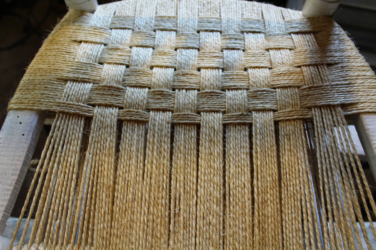 Gloria Vintage Silla con asiento de cuerda Gloria Vintage Silla con asiento de cuerda