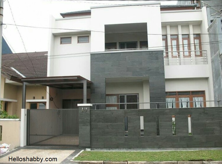 6 Inspirasi Desain Pagar Batu Alam yang Modern dan Mempesona